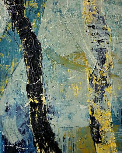 #Dariusz#Walenicki#Wege041.180x140.Papier_Bleistift_#U00d6l_Leinwand #Dariusz#Walenicki#Wege041.180x140.Papier_Bleistift_#U00d6l_Leinwand