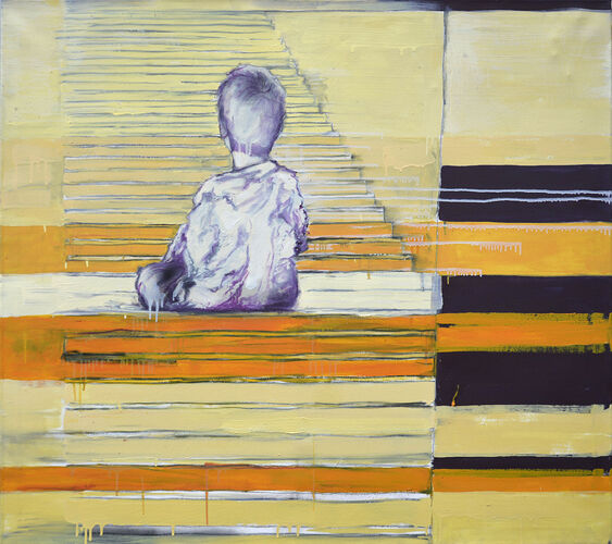 #Dariusz#Walenicki#Ohne Titel.120x140.80x60.Bleistift_#U00d6l_Leinwand #Dariusz#Walenicki#Ohne Titel.120x140.80x60.Bleistift_#U00d6l_Leinwand