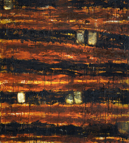 #DAriusz#Walenicki#Warschauer Landschaft.160x130.Papier_#U00d6l_Leinwand #DAriusz#Walenicki#Warschauer Landschaft.160x130.Papier_#U00d6l_Leinwand